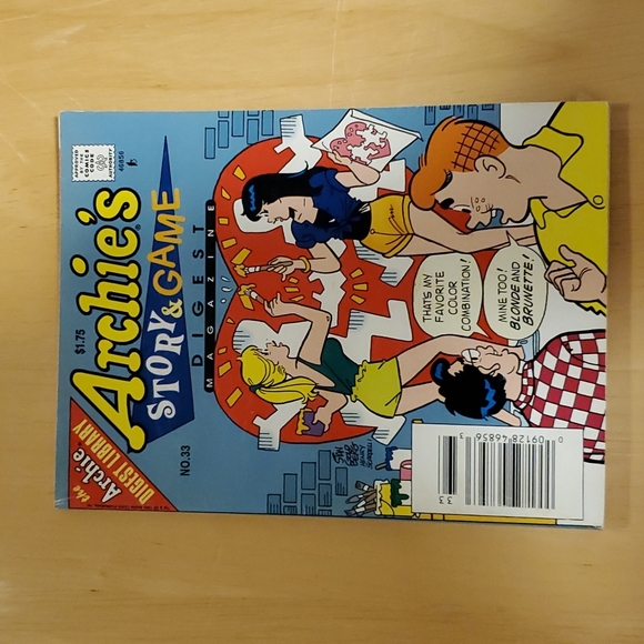Archie's Story & Game Digest # 33 - Picture 1 of 2